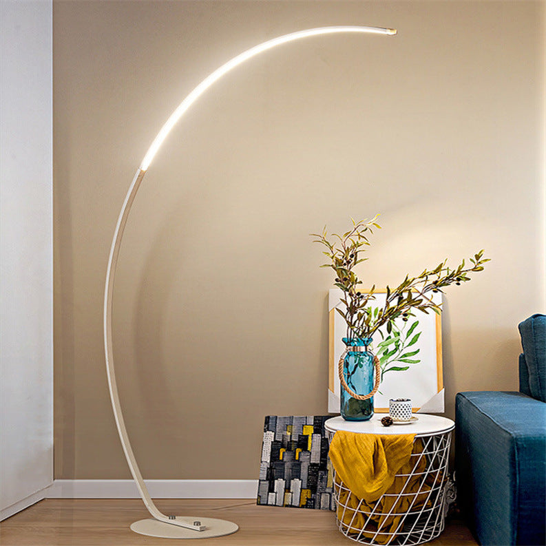 Ardorus Large Curved Modern Floor Lamp