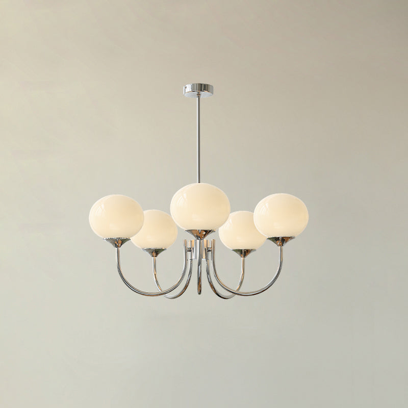 Modern Marshmallow Glass Chandelier Ceiling Light
