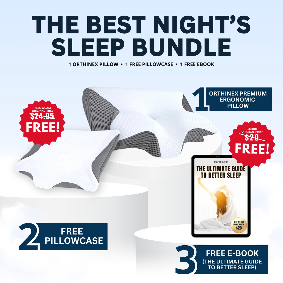 PAIN RELIEF ERGONOMIC PILLOW