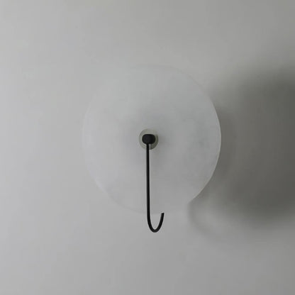 Alabaster LED Wall Sconce Light Fixture