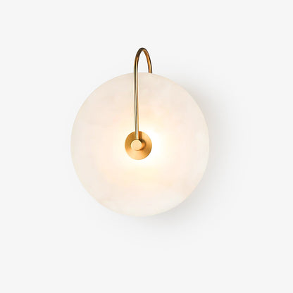 Alabaster LED Wall Sconce Light Fixture