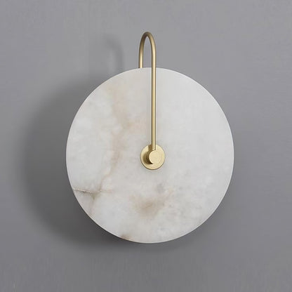 Alabaster LED Wall Sconce Light Fixture
