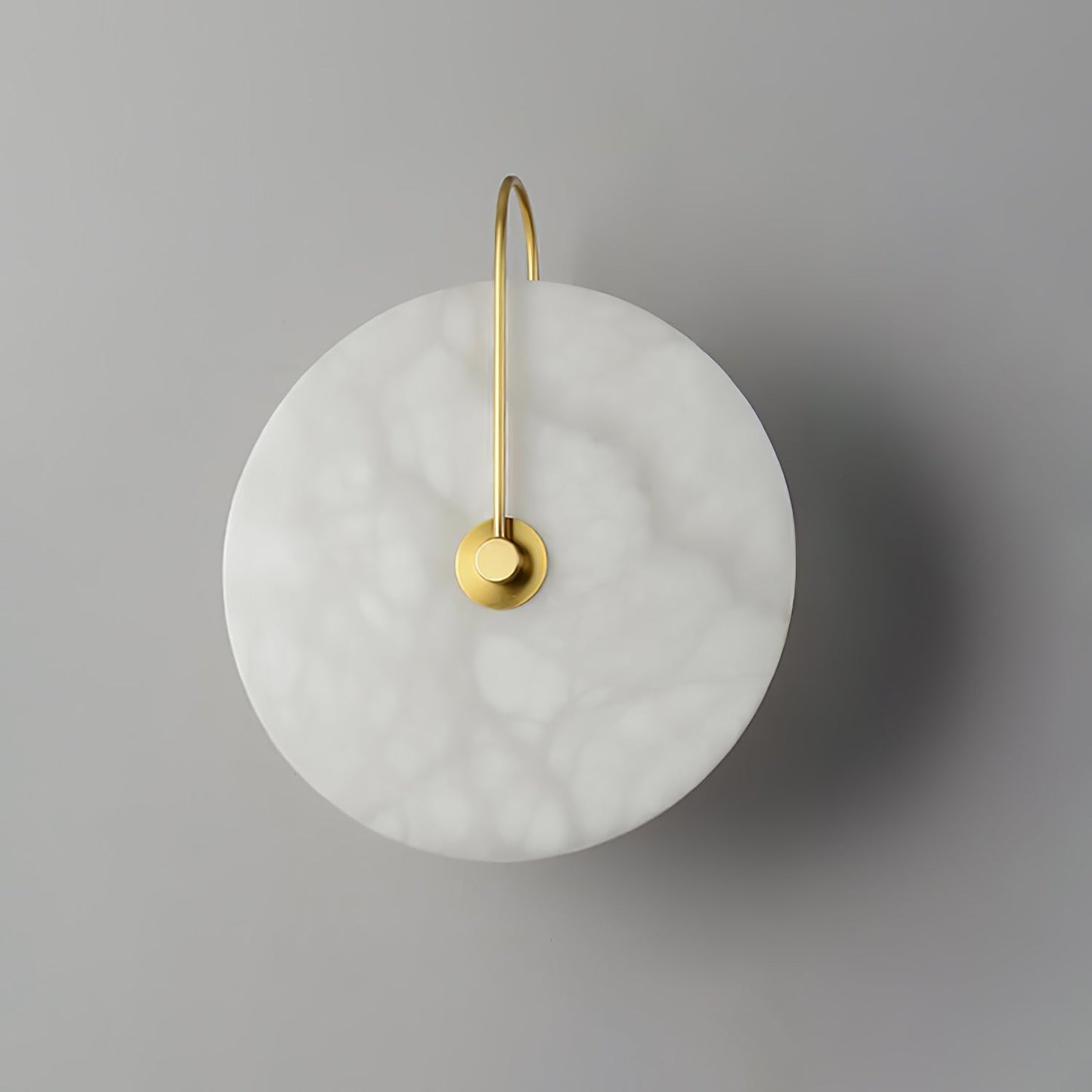 Alabaster LED Wall Sconce Light Fixture