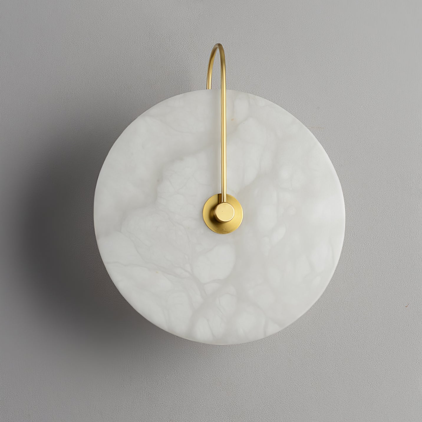Alabaster LED Wall Sconce Light Fixture