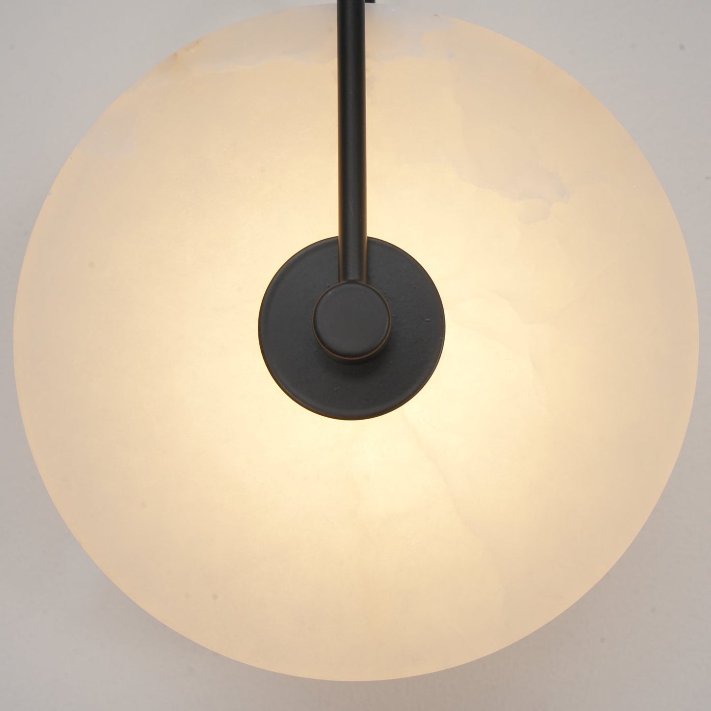 Alabaster LED Wall Sconce Light Fixture