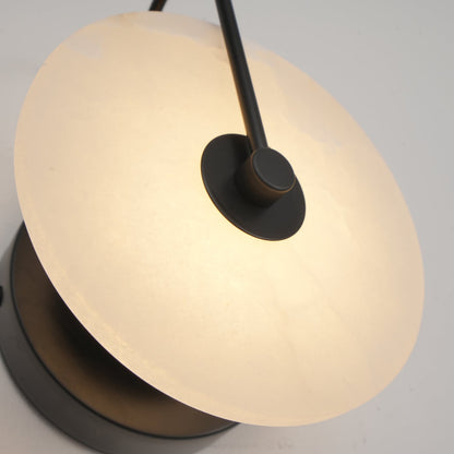 Alabaster LED Wall Sconce Light Fixture