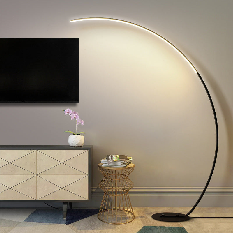 Ardorus Large Curved Modern Floor Lamp