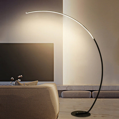 Ardorus Large Curved Modern Floor Lamp