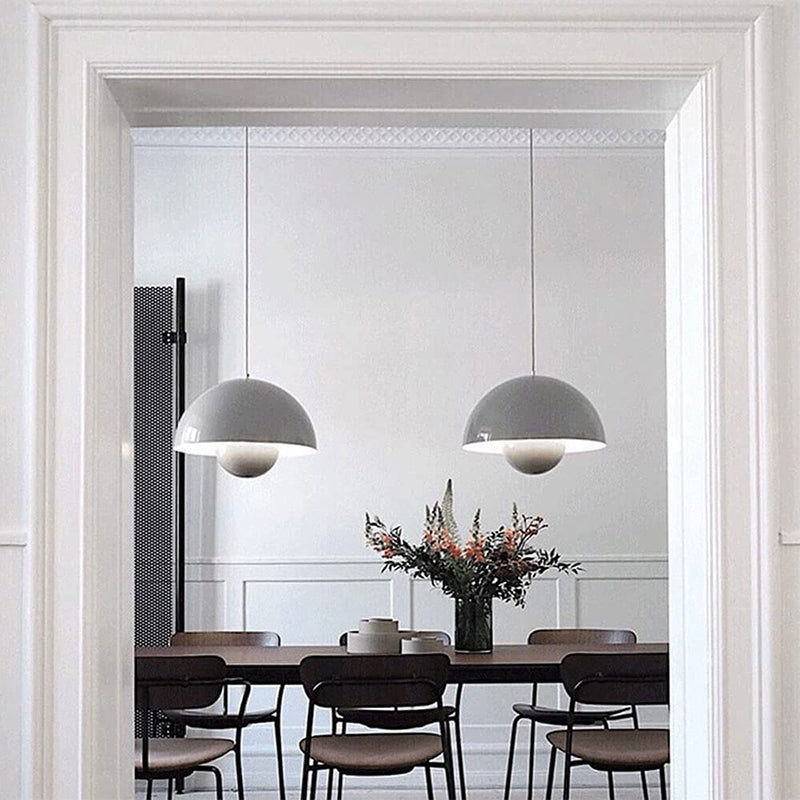 Modern LED Pendant Light Flowerpot Design