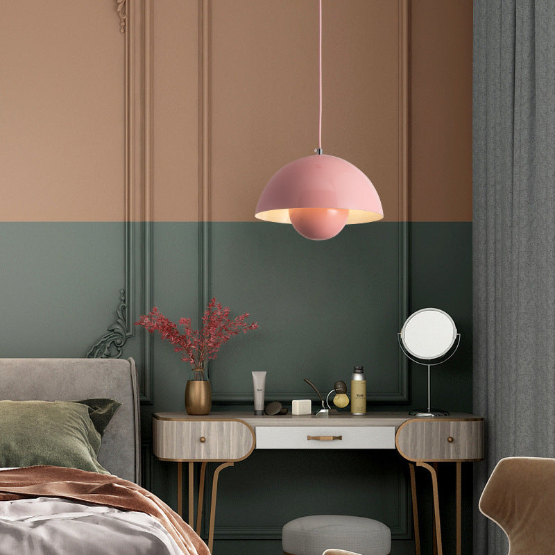 Modern LED Pendant Light Flowerpot Design