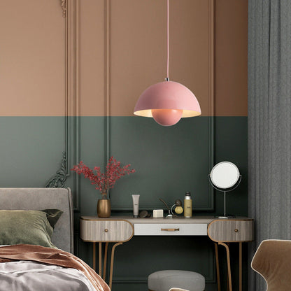 Modern LED Pendant Light Flowerpot Design