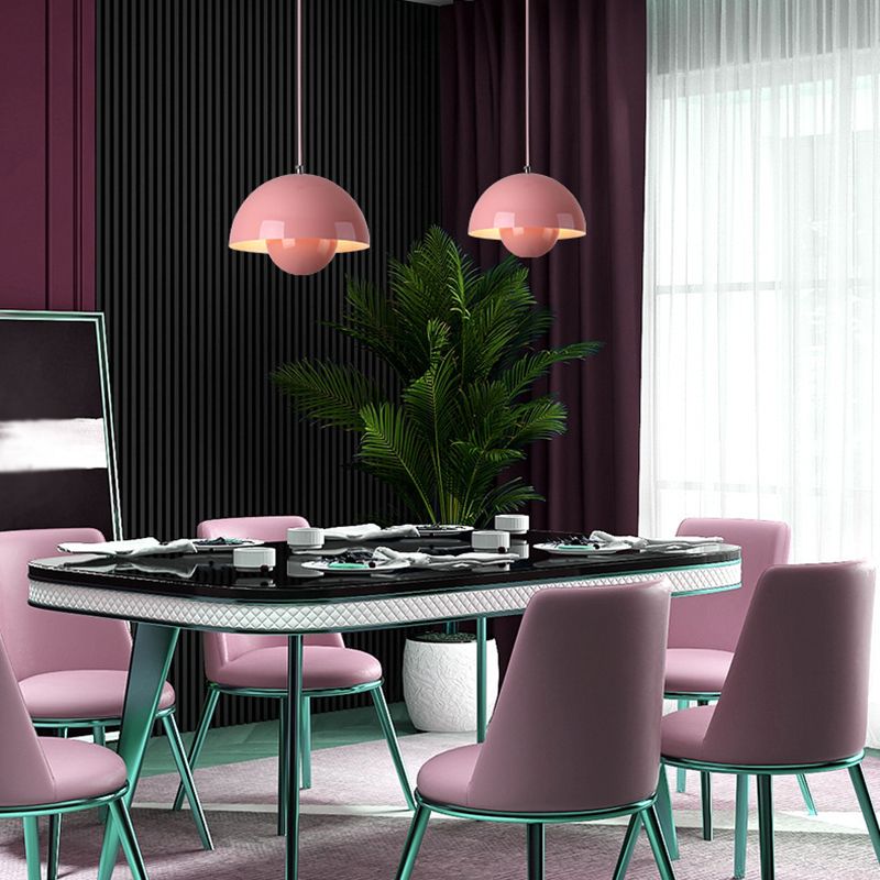 Modern LED Pendant Light Flowerpot Design