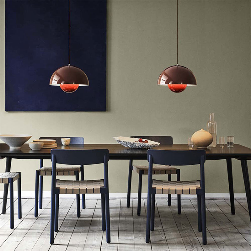 Modern LED Pendant Light Flowerpot Design