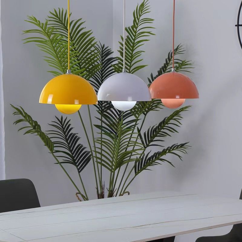 Modern LED Pendant Light Flowerpot Design