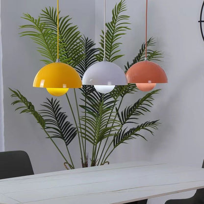 Modern LED Pendant Light Flowerpot Design
