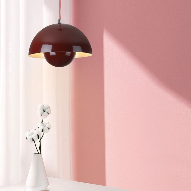 Modern LED Pendant Light Flowerpot Design