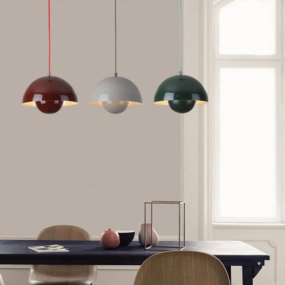 Modern LED Pendant Light Flowerpot Design