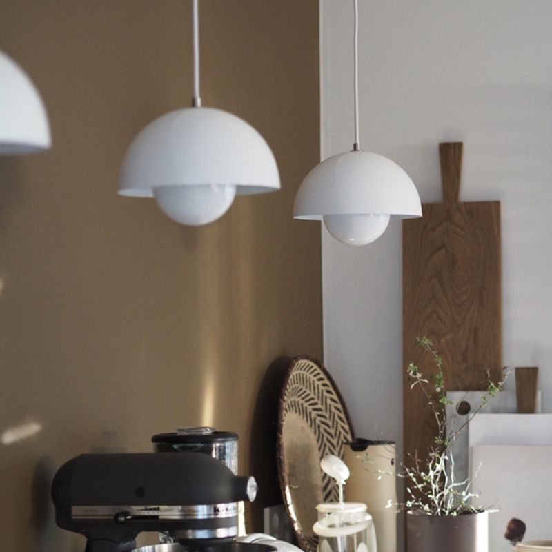 Modern LED Pendant Light Flowerpot Design