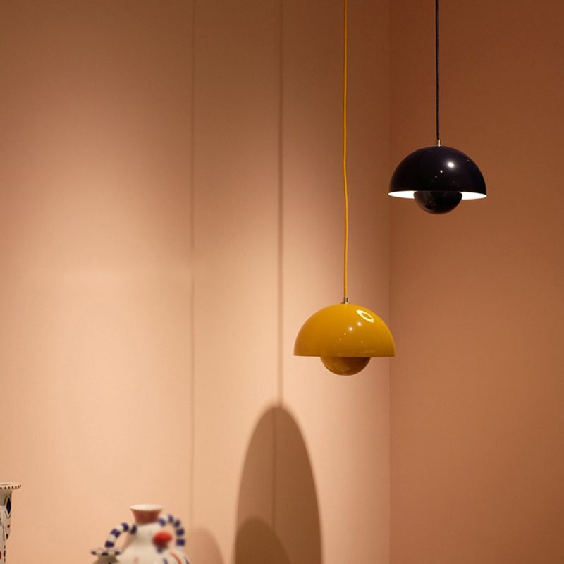 Modern LED Pendant Light Flowerpot Design