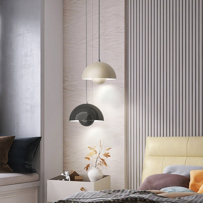 Modern LED Pendant Light Flowerpot Design