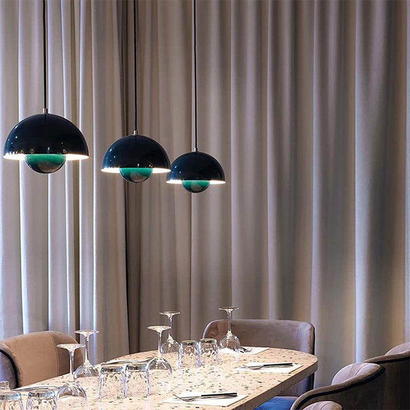Modern LED Pendant Light Flowerpot Design