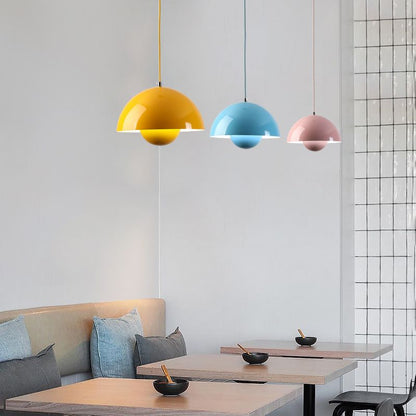 Modern LED Pendant Light Flowerpot Design