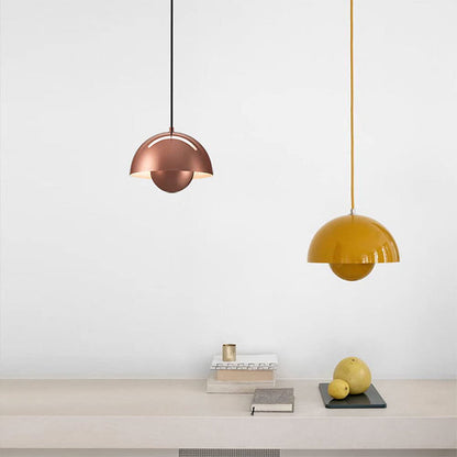 Modern LED Pendant Light Flowerpot Design