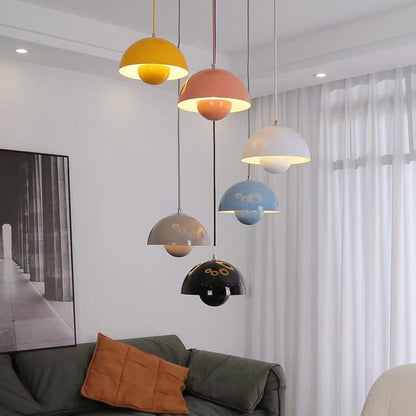 Modern LED Pendant Light Flowerpot Design