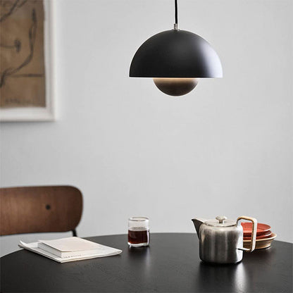 Modern LED Pendant Light Flowerpot Design