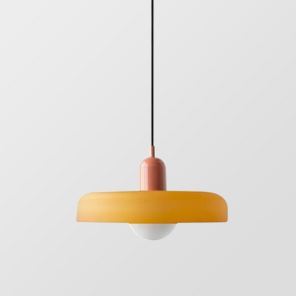Bauhaus Colored Glass Pendant Ceiling Light