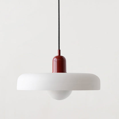 Bauhaus Colored Glass Pendant Ceiling Light