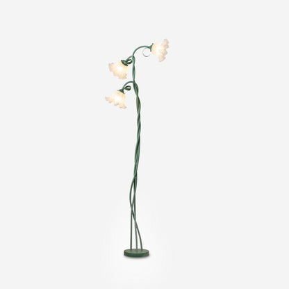 Calla Flower-Inspired Floor Lamp with Glow