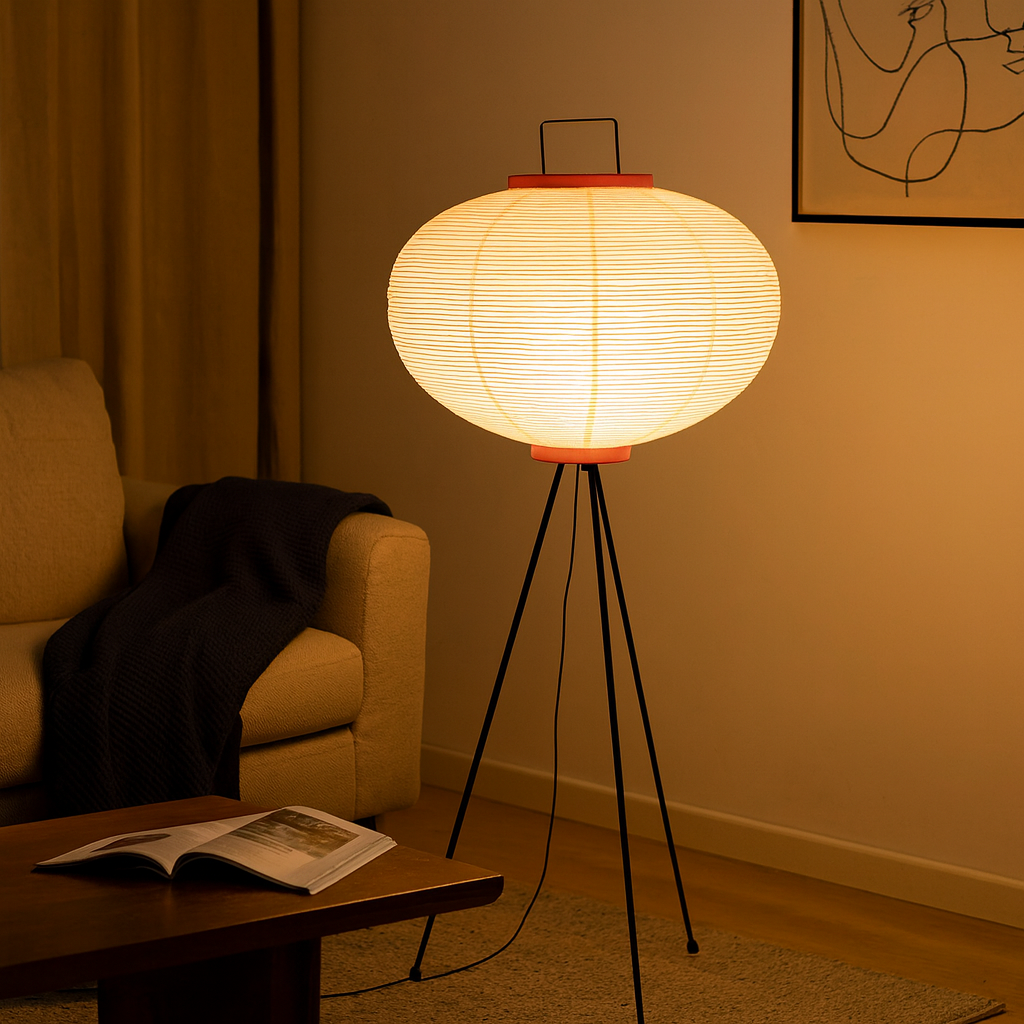 Rice Paper Floor Lamp