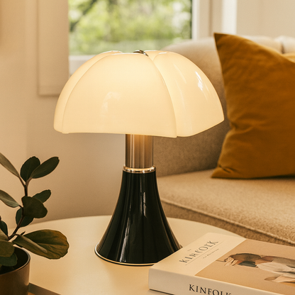 Vintage LED Table Lamp with Acrylic Shade