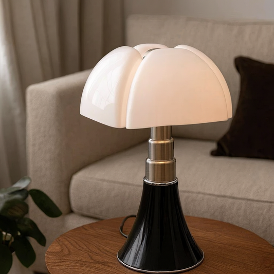 Vintage LED Table Lamp with Acrylic Shade