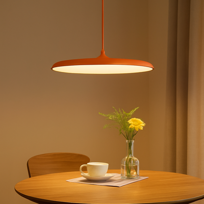 Modern Cookie Pendant Light Warm White LED