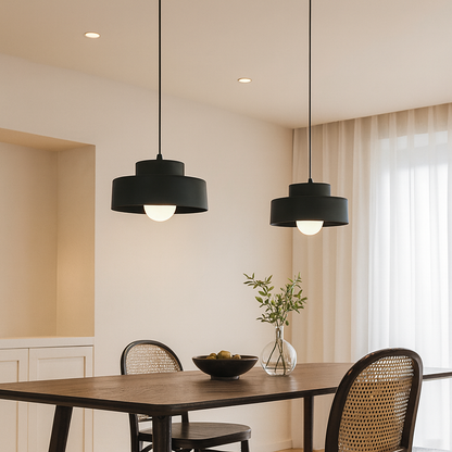 Vintage Wabi Sabi Resin Pendant Light