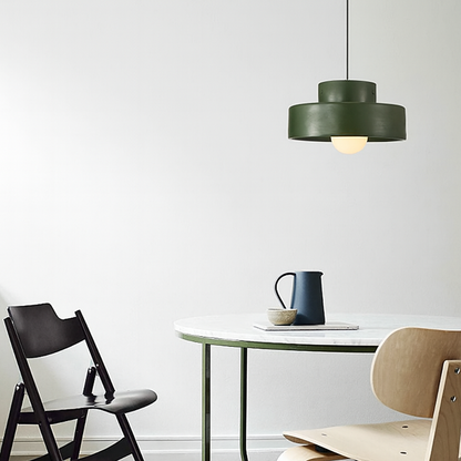 Vintage Wabi Sabi Resin Pendant Light