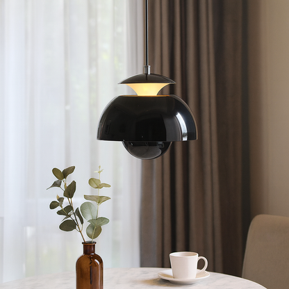 Danish Designer Modern Metal Bud Pendant Light