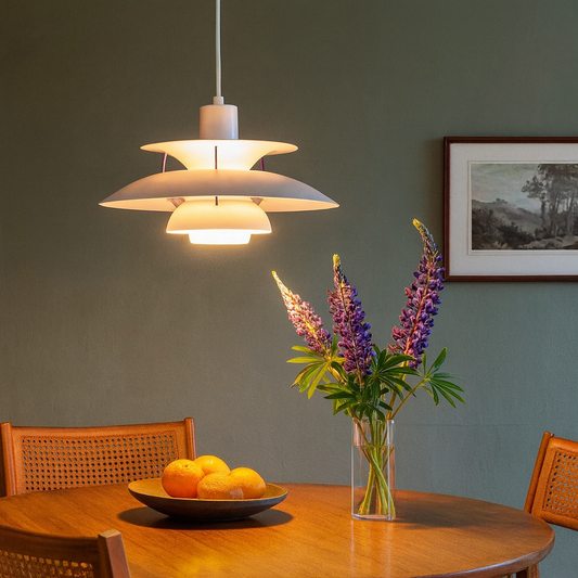 Morandi Modern LED Metal Hanging Lamp