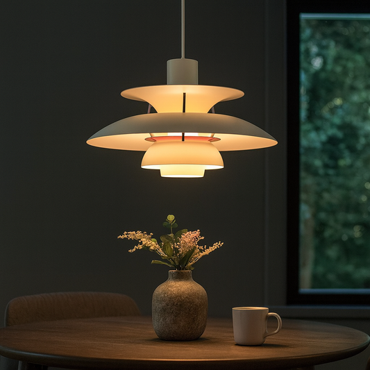 Morandi Modern LED Metal Hanging Lamp