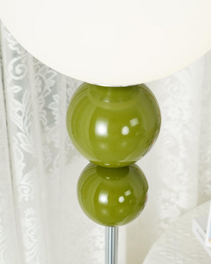 Clavel Modern Metal and Glass Floor Lamp