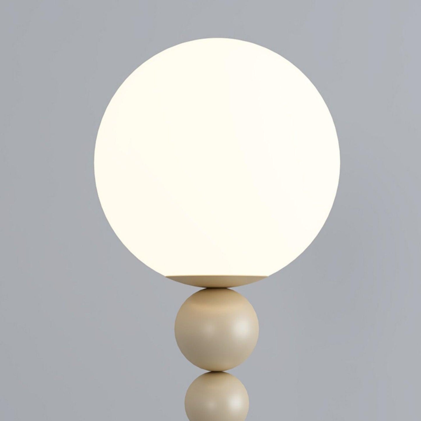 Clavel Modern Metal and Glass Floor Lamp