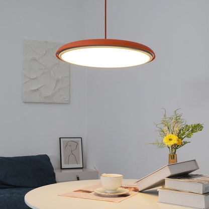 Modern Cookie Pendant Light Warm White LED