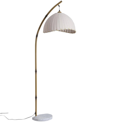 Zen Bamboo Floor Lamp with LED