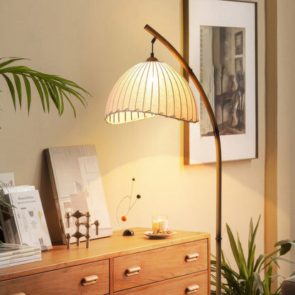 Zen Bamboo Floor Lamp with LED
