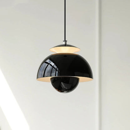 Danish Designer Modern Metal Bud Pendant Light