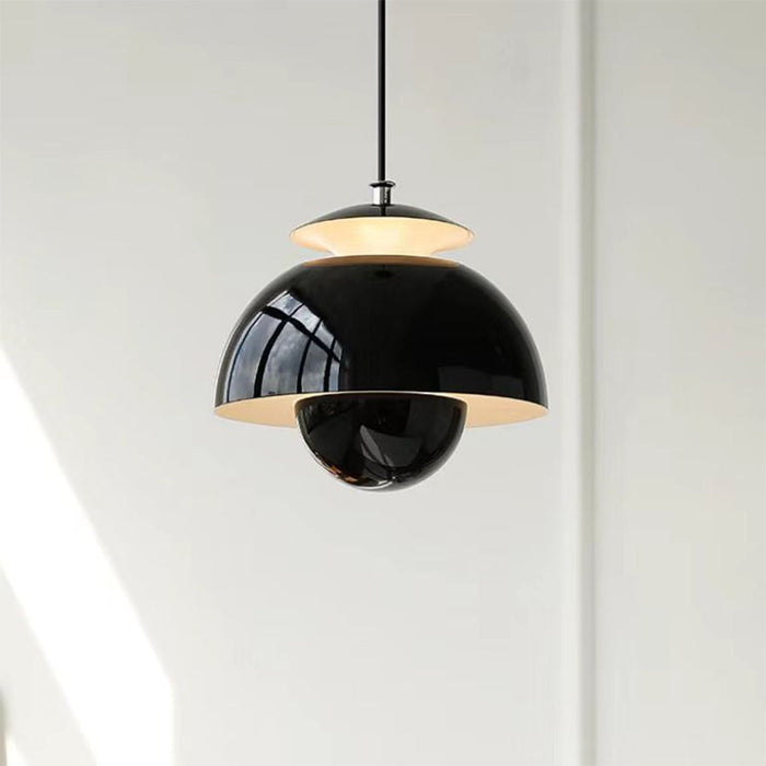 Danish Designer Modern Metal Bud Pendant Light