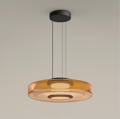 Bauhaus Glass Pendant Light Fixture