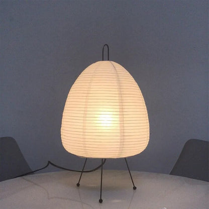 Japanese Rice Paper LED Table Lamp